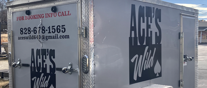 Ace's Wild; new logo design & trailer graphics.