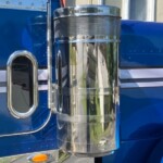 Western Carolina Stone custom striped dump truck